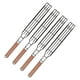 thumbnail image 1 of 4 piezas de cestas para asar Kebab, jaulas para parrilla, mango de madera, resistentes, portátiles, para cocinar, barbacoa, herramientas para pinchos, 1 of 9