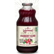 Lakewood Organic Cranberry Flavored 100% Juice Blend, 32 oz