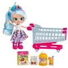 Shopkins Real Littles Shopp'n Cart Pack Doll Playset, Chrissy Puffs