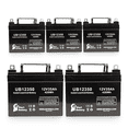 thumbnail image 5 of 5x Pack - Compatible TOPAZ BATTERIES 8413001NN Battery - Replacement UB12350 Universal Sealed Lead Acid Battery (12V, 35Ah, 35000mAh, L1 Terminal, AGM, SLA), 5 of 6