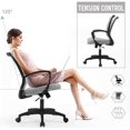 thumbnail image 6 of BestOffice Ergonomic Office Chair, Lumbar Support, Rolling Swivel for Men, Women(Grey), 6 of 7
