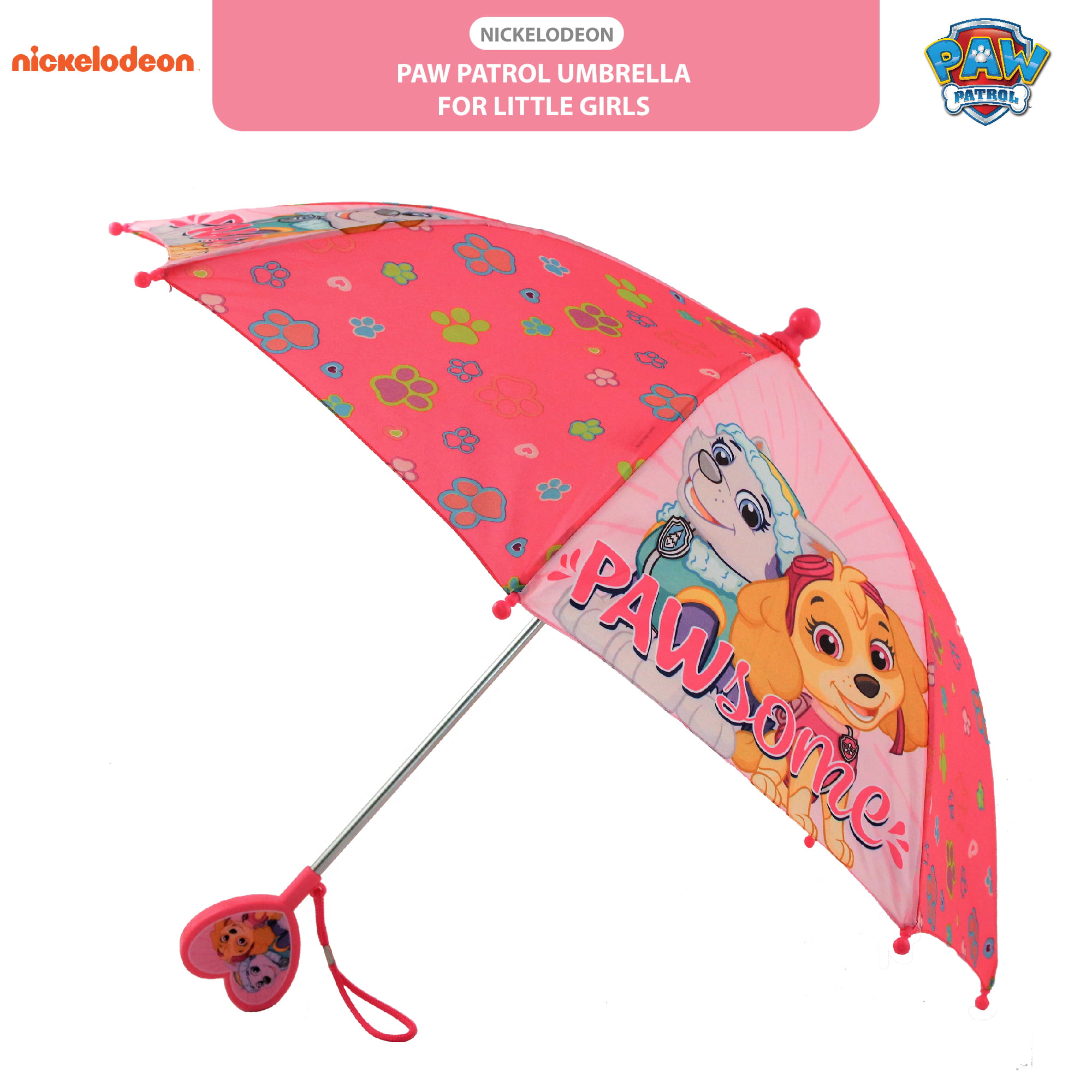 Age 2-7 Nickelodeon Little Boys Paw Patrol Character Slicker and Umbrella Rainwear Set 