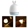 thumbnail image 1 of Luz para Linda Lámpara de Dibujos Animados de Silicona Luz para Bebés para , , Niñas Y Adultos Conejo azul Colco luz de noche para niños, 1 of 8
