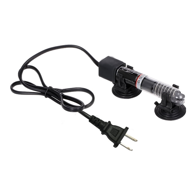 Mini calentador de acuario, calentador de termostato automático sumergible, calentador de agua para Tomshoo Calentador de acuario