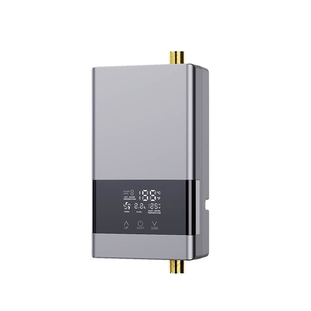 Remote Instantaneous Tankless Electric Hot Water Heater Kitchen Instant Heating Faucet Tap Bathroom Shower Temperature Setting