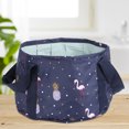 thumbnail image 2 of Seau Portable, Seau d'Eau Pliable en Polyester Multifonction Portable Conteneur d'Eau Efficacité Maximale, 2 of 8