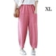 thumbnail image 4 of Qarigey Pantalones hasta la pantorrilla para mujer, estilo veraniego, talla S-5XL, pantalones para mujer, bombachos de moda con cordón para chica, Prendas para la parte inferior del cuerpo Rojo XL Qarigey AP011487-04, 4 of 6