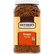 Snyder's of Hanover Snaps Pretzels, 24 oz Canister