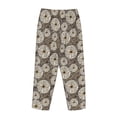 thumbnail image 5 of Balery Dandelion Flower print Women's Pajama Pants,Ultra Lightweight Pjs,Lounge Pant-X-Large, 5 of 9