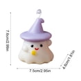 thumbnail image 3 of KITTEHIGM Halloween Ghost Scented Soy Wax Candle White Spooky Decor, Perfect for Party Table Centerpiece Thanksgiving Fall, 3 of 6