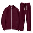 thumbnail image 7 of LEKODE Sweat Pants and Hoodie Set Women Matching Sweat Set Two Piece Tracksuit for Women Tank Crop Top Wide Leg Pants Set Sports Jacket with Hoodie Sets Summer Sets Women 2 Piece Outfits 3xl, 7 of 7