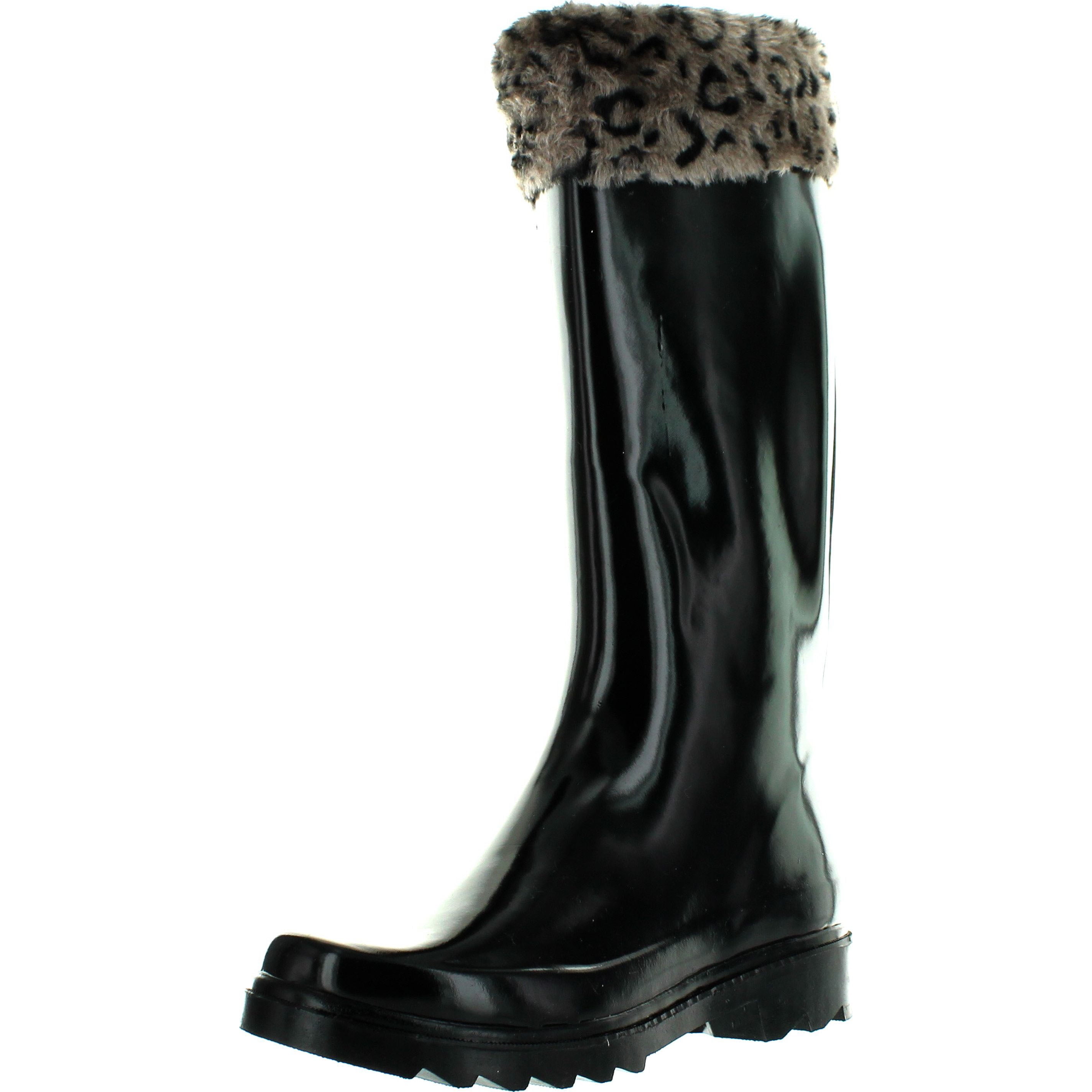rubber boots womens walmart
