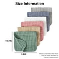 thumbnail image 2 of QZS 19.7x9.8In Cotton Burping Clothes,6-Layer Ultra Absorbent Clothes for Boys & Girls,6Pack Reusable Muslin Burp Cloths(Multi Colors), 2 of 6