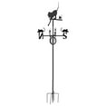 thumbnail image 4 of Wind Direction Vane, Attractive Weathervane Wear Resistant Multipurpose Wrought Iron  For Garden Decoration, 4 of 8