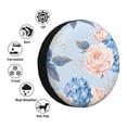 thumbnail image 6 of PUREYAH Roses Hydrange Flower Background Rv Spare Tire Cover, Wheel Covers Protectors Universal Fit for Camping Travel Trailer Truck 15 inch, 6 of 6