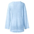 thumbnail image 7 of Swimsuit Cover Up for Women Resort Swim Cover Up Elegant Hollow-Out Knit Beach Cover-Up for Sun Swim over-shoulder, 7 of 7