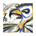 thumbnail image 1 of Hawk in Flight Abstraction - Canvas, 1 of 10