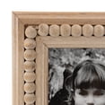 thumbnail image 5 of DecMode 3-Opening 4" x 6" Beaded Brown Photo Frame, 5 of 9