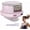 Pink, variant on Yifan Hands-Free Clip-On Bladeless Fan, Portable 3-Speed USB Rechargeable Personal Cooling Fan for Office, Travel and Outdoor Use