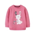 thumbnail image 3 of Yindaity Cute Sweatshirts Toddler Girl Sweatshirt Clothes Outfit,Cotton Crewneck Christmas Clothing( Red,6-7 Years), 3 of 9