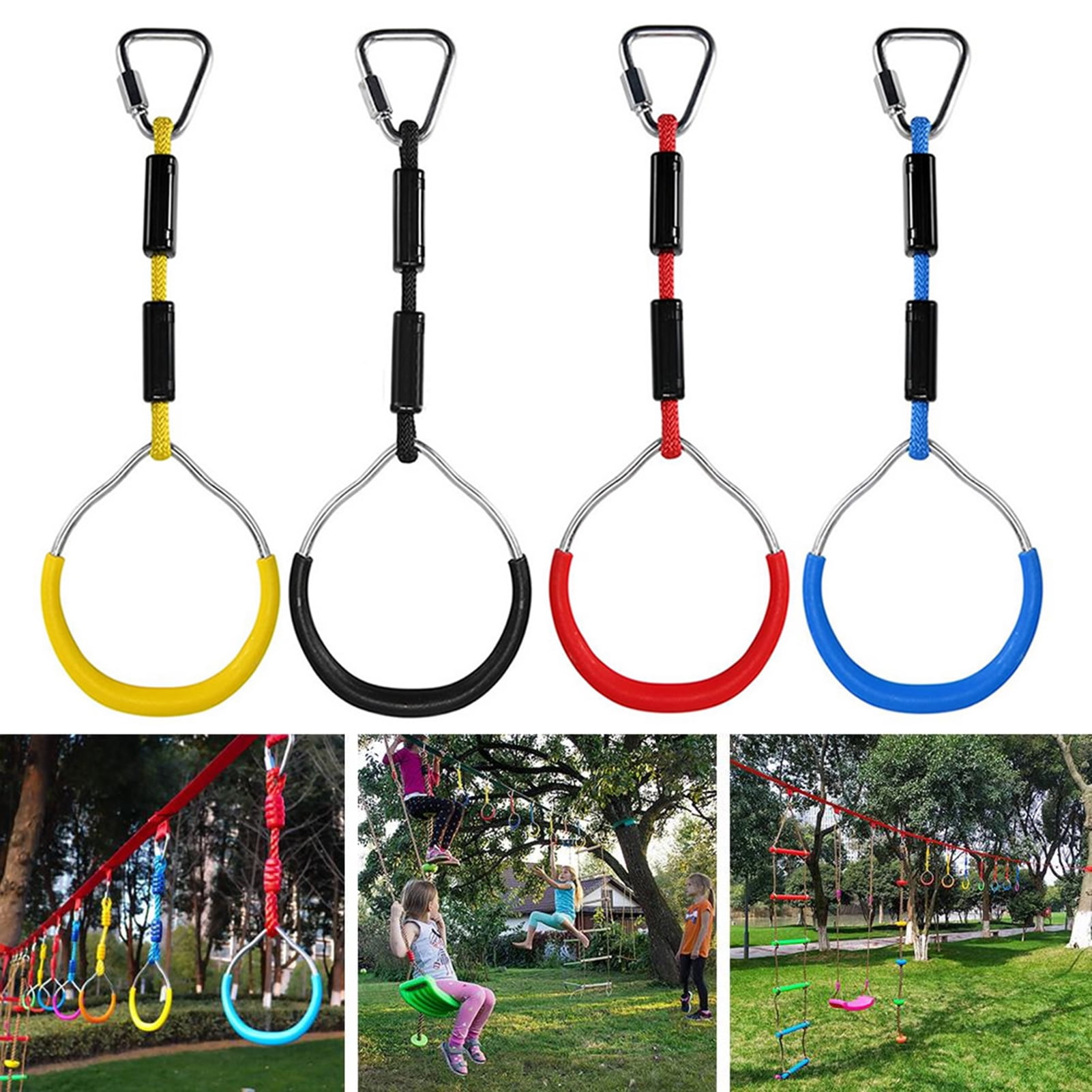XWQ Gymnastic Ring Heavy Duty Shoulder Strength Sports Equipment