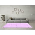 thumbnail image 3 of Ahgly Company Indoor Rectangle Solid Purple Modern Area Rugs, 7' x 10', 3 of 4