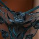 thumbnail image 5 of Tanga de encaje Sexy para mujer, cinturón cruzado suave, bragas huecas finas, Tanga transpirable, lencería transparente sin costuras, 5 of 5