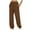 Brown, variant on Women's Fleece Lined Sweatpants 2023 Winter Joggers Athletic Pants Casual High Waisted Warm Lounge Trousers with Pockets