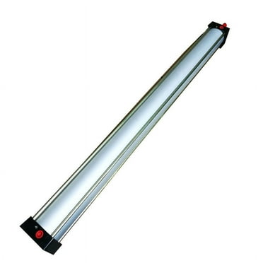 INTBUYING Air Cylinder Pneumatic Buffer Standard Cylinder Rod Dual Action - SC 80 x 1000 PT Bore:3" Stroke:40"