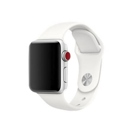 Apple - Band for smart watch - S/M & M/L size - white - demo - for Watch Herm��s Series 7, Herm��s Series 9, Nike Series 7, Series 10, Series 8, Series 9