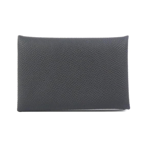 Pre-Owned Hermes Calvi 044164CK Business Card Holder/Card Case