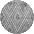 thumbnail image 1 of Ahgly Company Indoor Round Southwestern Gray Country Area Rugs, 8' Round, 1 of 1