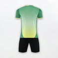 thumbnail image 4 of Atogsazn Children Boys Athletic Set Summer Jogger Short Sleeve Tshirt Shorts Outfit Clothes Trendy 01-Green 8-9 Years, 4 of 5