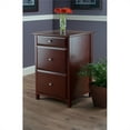 Winsome Wood Delta Home Office File Walnut Finish