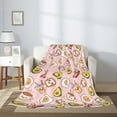 thumbnail image 2 of Gaeub Breakfast Print Flannel Throw Blanket, Home Fleece Throw Blanket for Couch or Bed,Decorative Blankets,Lightweight Fuzzy Flannel Blanket-40"x30", 2 of 6