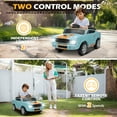 thumbnail image 6 of UBesGoo 12V Licensed Shelby Electric Ride on Car, Kids Powered Ride On Toy Car, w/ Parent Remote Control, Blue, 6 of 9