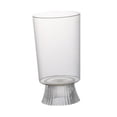 thumbnail image 2 of Jarrón transparente decorativo irrompible, elegante y transparente, para mesa de comedor interior, decoración del hogar, oficina y sala de estar. Estilo D, 2 of 8