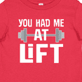 thumbnail image 4 of Inktastic Weightlifting You Had Me At Lift Boys or Girls Baby T-Shirt, 4 of 5