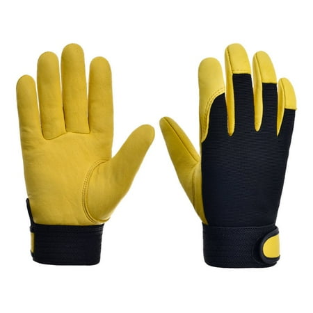 

Estbridge Breathable Hybrid Gardening Gloves Work Cycling Woodworking Handling Welding Gloves
