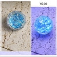 thumbnail image 3 of Bubble Nail Glitter Set - Chameleon Nail Flakes, Iridescent Holographic Round Sequins for 3D Nail Art - Multi-Size Color-Shifting Chameleon Dots & Flakes for Gel Polish, 3 of 6