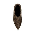 thumbnail image 5 of Jessica Simpson Valyn Leopard High Stiletto Heel Pointed Platform Bootie Natural (Natural, 7), 5 of 5