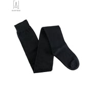 Gustave Women Girl Extra Long Fashion Thigh High Socks over the Knee High Boot Stockings Leg Warmers Lady Party Dress Black, 1 Pair