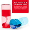 thumbnail image 5 of Playlearn Ooze Tube for Kids Sensory Toy Stress Relief Children Fidget Toys Slow Red, 5 of 8