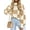 Apricot, variant on MOSHU Oversized Sweaters for Women Drop Shoulder Plaid Colorblock Tops Fall Crewneck Pullover Sweater