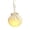 Creamy White, variant on Nighttime Care Shell Shape Bedside Lamp with Fabric Shade, Warm LED Glow Night Light for Nursery Room Ambiances