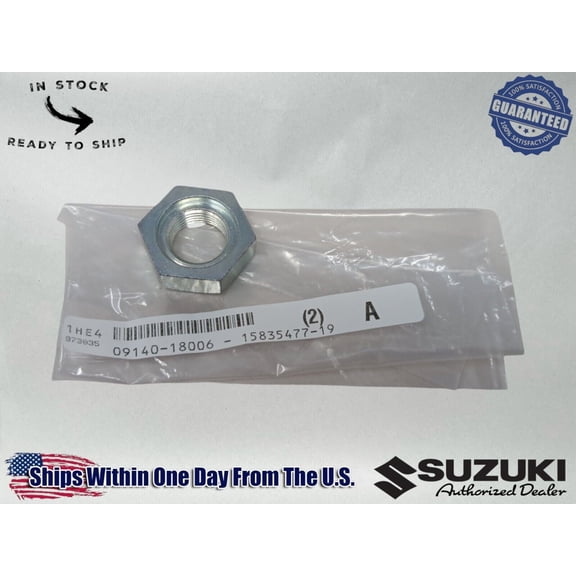 Suzuki OEM (00-04) DR-Z400 DR-Z400E Engine Sprocket Nut 09140-18006