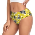 thumbnail image 2 of Balery Honeybee Ropa Interior de Algodón para Mujer con Dibujo – Braguitas Cómodas y Elásticas, Estilo Clásico-X-Large, 2 of 6