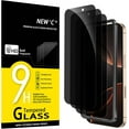thumbnail image 1 of czcpp-3 Pack Privacy Screen Protector for iPhone 16 Pro Max (6.9 inches), Anti-Spy Tempered Glass Film,Enhanced 28 Degree Privacy Angle - Easy installation tool included, 1 of 4