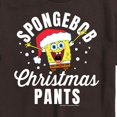 thumbnail image 2 of SpongeBob SquarePants - Christmas Pants - Men's Short Sleeve Graphic T-Shirt, 2 of 5