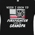 thumbnail image 4 of Inktastic When I Grow up I want to be a Firefighter Like my Grandpa Boys or Girls Toddler T-Shirt, 4 of 5